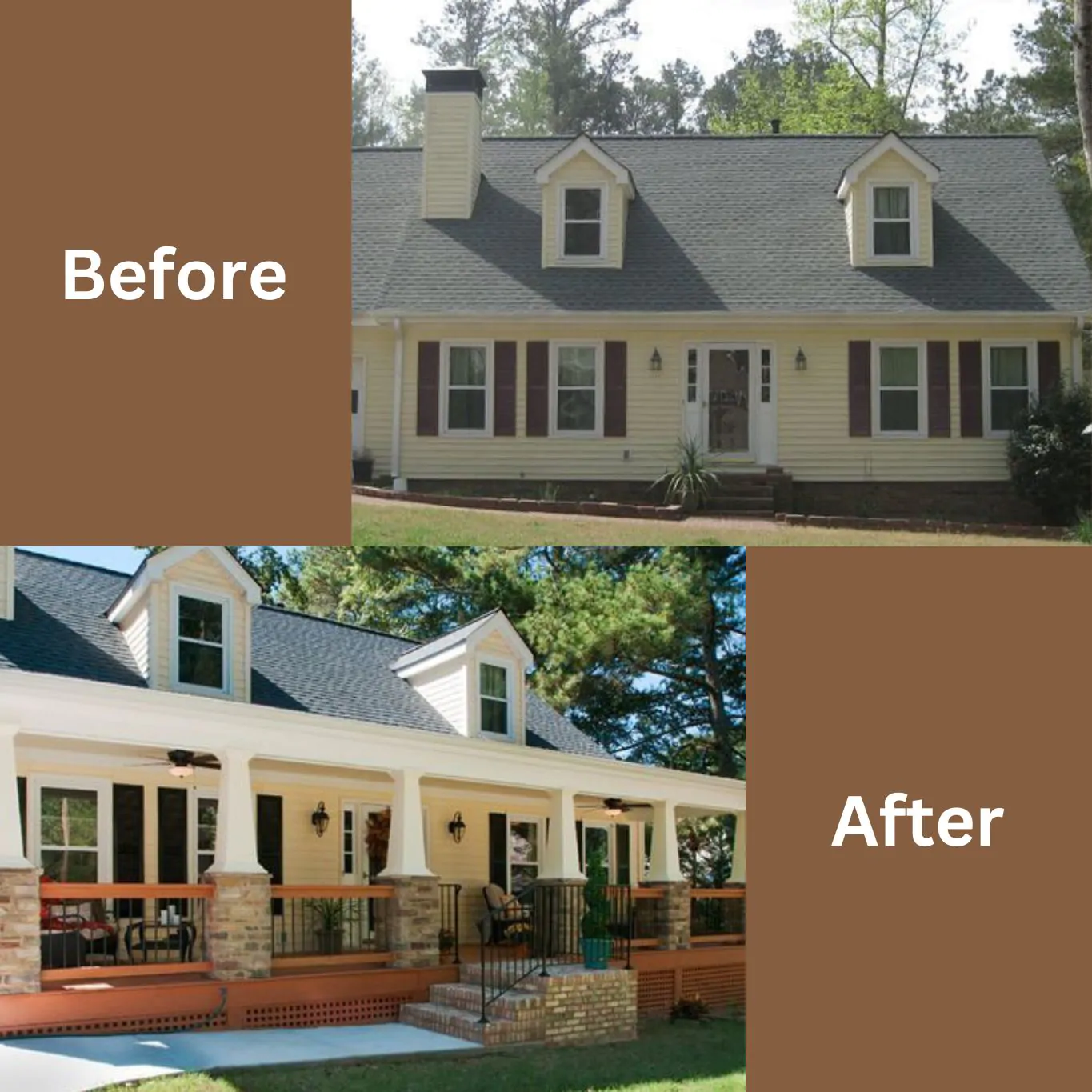 Porch Installation - All Pro Thornton Deck Builders