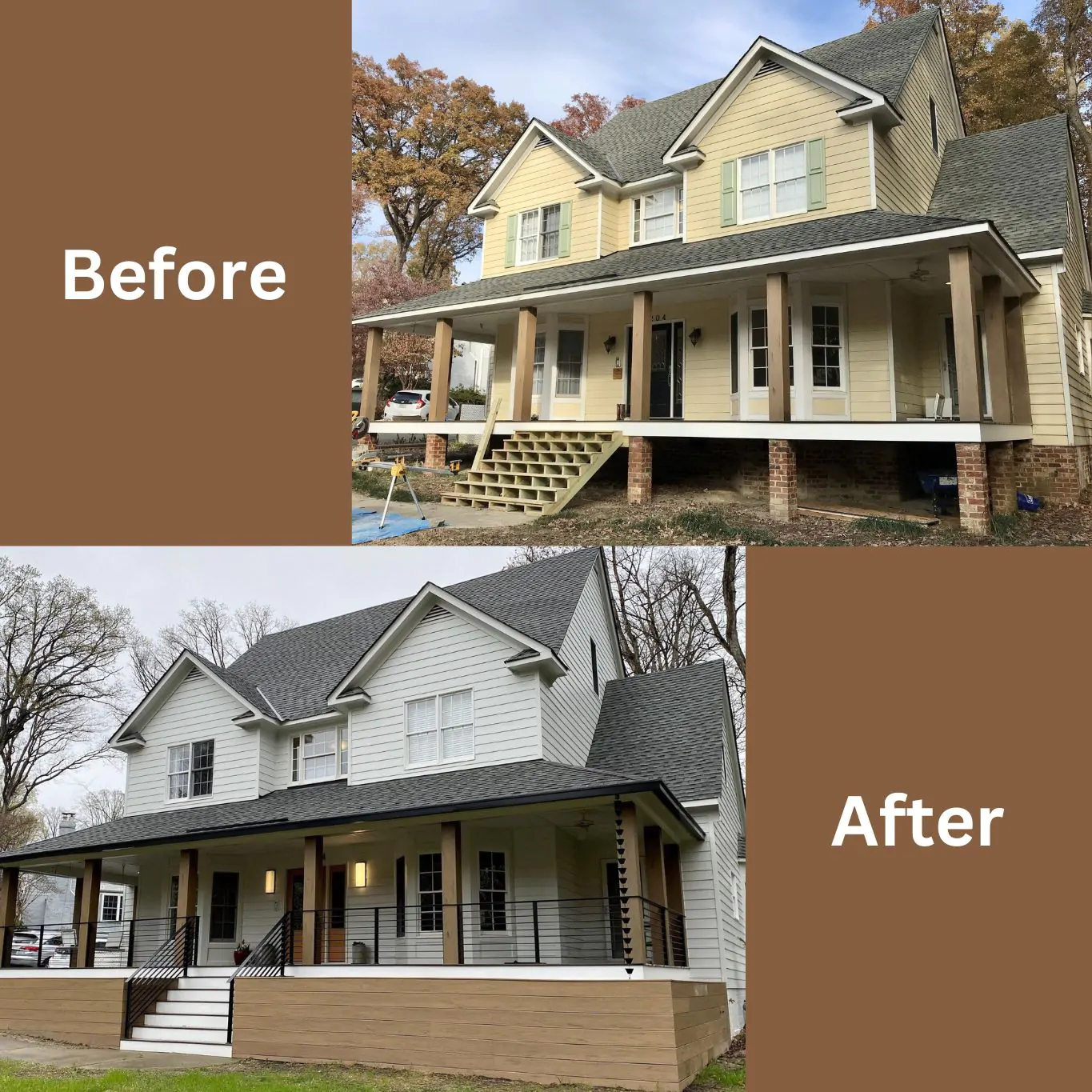 Porch Installation Service - All Pro Thornton Deck Builders